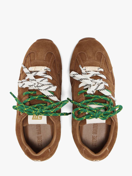 Sneakers Asiel En Cuir Steve madden Marron accessoires 11005159 vue secondaire 3