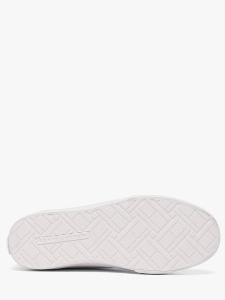 Sneakers En Cuir Tommy hilfiger Blanc accessoires 9391YBL vue secondaire 5