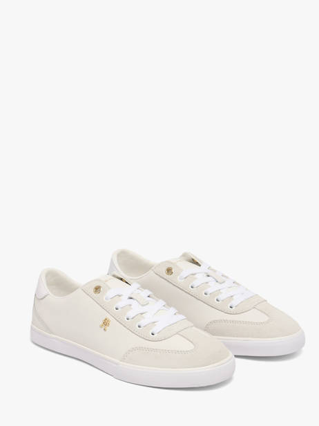 Sneakers En Cuir Tommy hilfiger Blanc accessoires 9391YBL vue secondaire 2