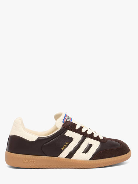Sneakers Cloud En Cuir Back 70 Marron accessoires 308
