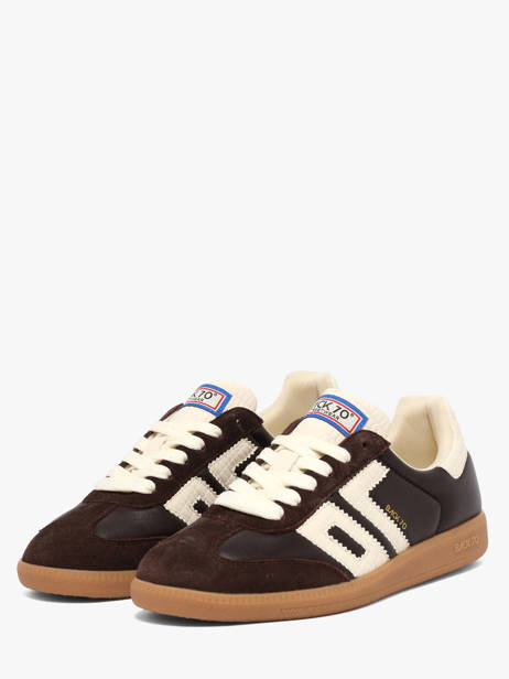 Sneakers Cloud En Cuir Back 70 Marron accessoires 308 vue secondaire 1