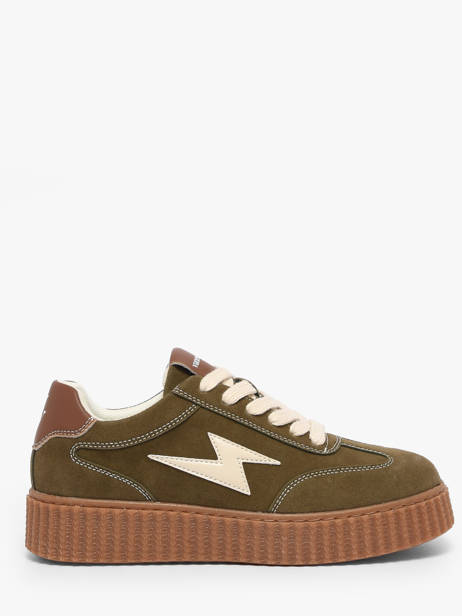 Sneakers Plateforme Vanessa wu Vert accessoires BK2920KK