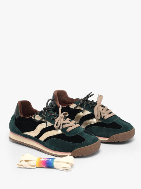 Sneakers Utah En Cuir Mrp star Vert accessoires 23 vue secondaire 1
