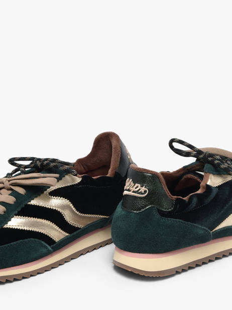 Sneakers Utah En Cuir Mrp star Vert accessoires 23 vue secondaire 2