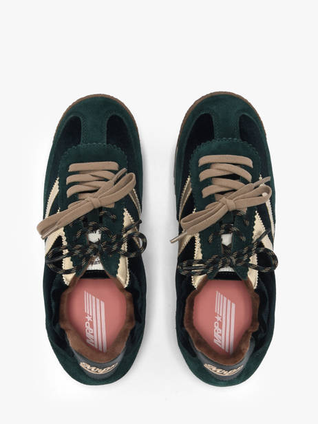 Sneakers Utah En Cuir Mrp star Vert accessoires 23 vue secondaire 3