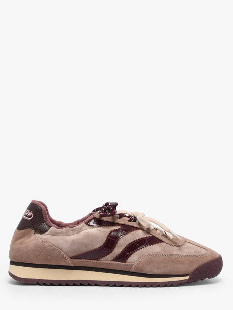 Sneakers Utah En Cuir Mrp star Rose accessoires 4
