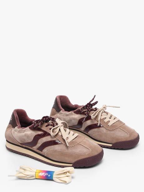 Sneakers Utah En Cuir Mrp star Rose accessoires 4 vue secondaire 1