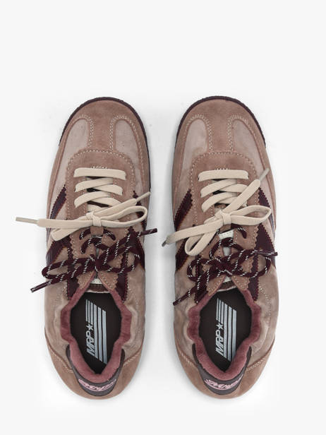 Sneakers Utah En Cuir Mrp star Rose accessoires 4 vue secondaire 3
