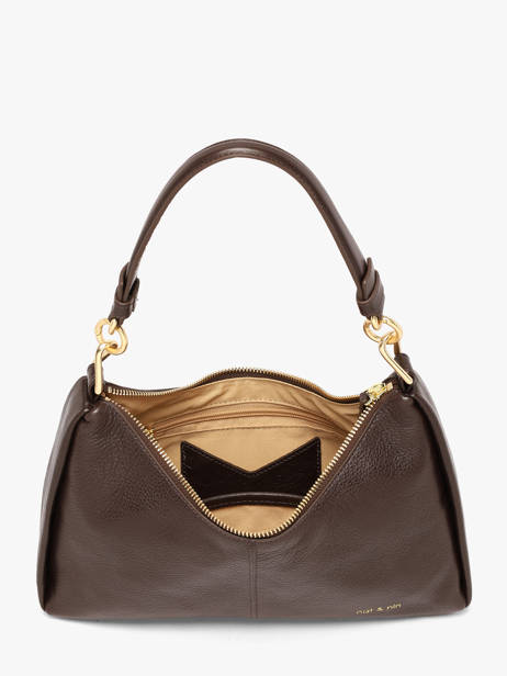 Sac Porté épaule Vintage Cuir Nat et nin Marron vintage REJINA vue secondaire 3