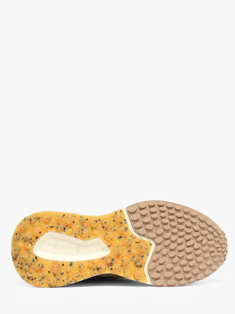 Sneakers Plateforme En Cuir No name Beige accessoires NNVESL04 vue secondaire 4