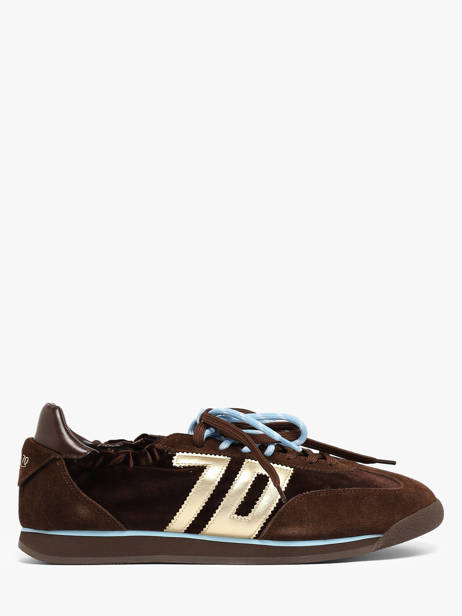 Sneakers Rocket En Cuir Back 70 Marron accessoires 62