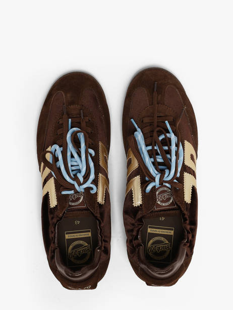 Sneakers Rocket En Cuir Back 70 Marron accessoires 62 vue secondaire 3