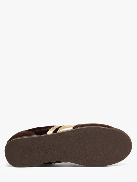 Sneakers Rocket En Cuir Back 70 Marron accessoires 62 vue secondaire 4