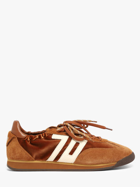 Sneakers Rocket En Cuir Back 70 Marron accessoires 65