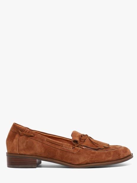 Mocassins En Cuir Mam'zelle Marron accessoires CSIUV28