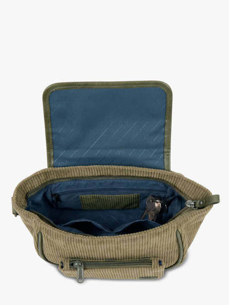 Sac Bandoulière Wanderer Coton Cabaia Vert wanderer CROSSWAN vue secondaire 3
