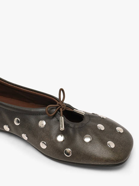 Ballerines Rosalind En Cuir Alohas Marron accessoires 10143501 vue secondaire 2