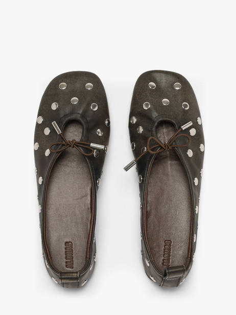 Ballerines Rosalind En Cuir Alohas Marron accessoires 10143501 vue secondaire 3
