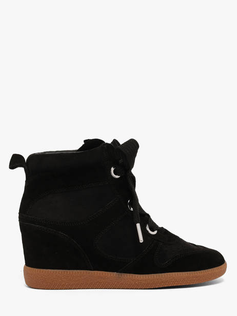 Sneakers Talon Compensé En Cuir Steve madden Noir accessoires 11005881