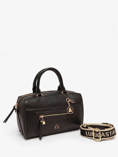 Sac Porté Main Zip Lulu castagnette Noir zip BARKA vue secondaire 2