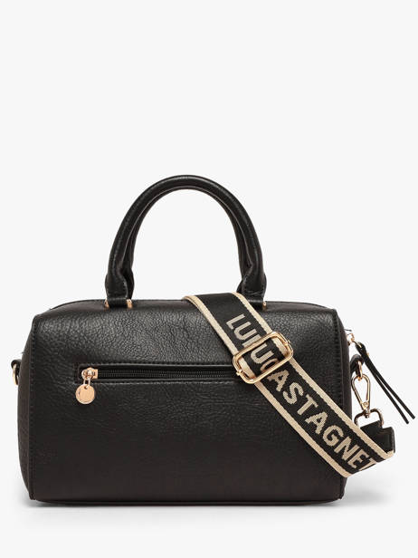 Sac Porté Main Zip Lulu castagnette Noir zip BARKA vue secondaire 4