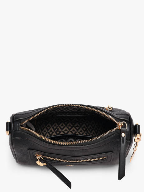 Sac Bandoulière Zip Lulu castagnette Noir zip BARNABE vue secondaire 3