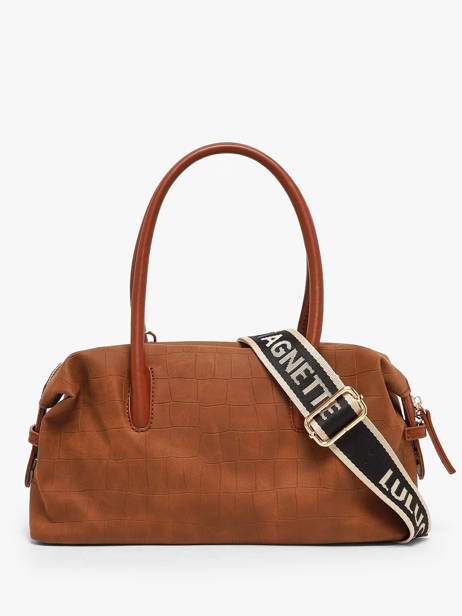 Sac Porté Main Cadenas Lulu castagnette Marron cadenas BARACK vue secondaire 4