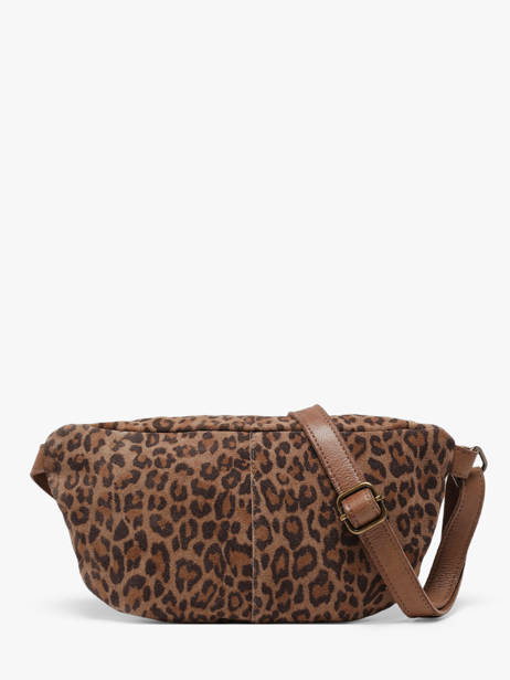 Sac Banane Cuir Pieces Marron berta 17163618 vue secondaire 4