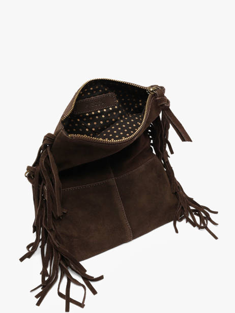 Sac Bandoulière Aurora Cuir Pieces Marron aurora 17166670 vue secondaire 3
