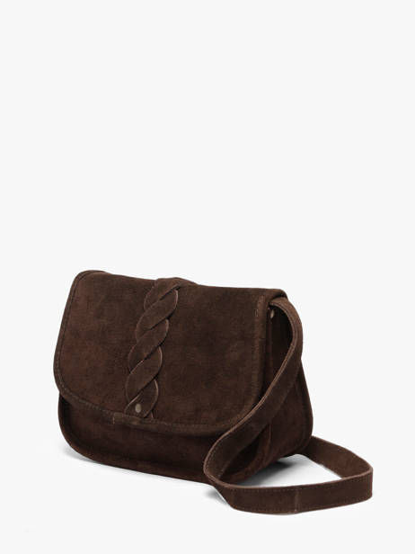 Sac Bandoulière Aspen Cuir Pieces Marron aspen 17166672 vue secondaire 2