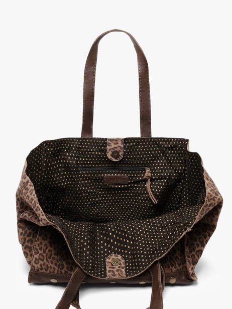 Sac Porté épaule Ava Cuir Pieces Marron ava 17166947 vue secondaire 3