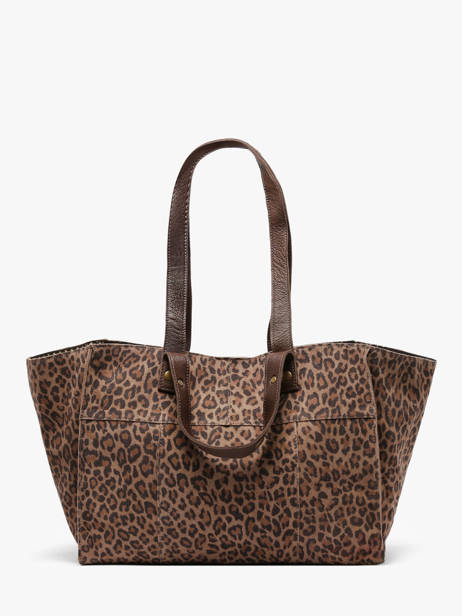 Sac Porté épaule Ava Cuir Pieces Marron ava 17166947 vue secondaire 4