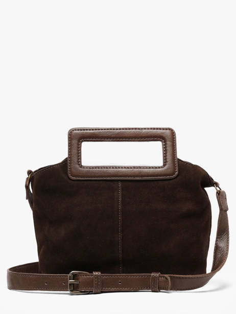 Sac Porté épaule Adeline Cuir Pieces Marron adeline 17166659 vue secondaire 4