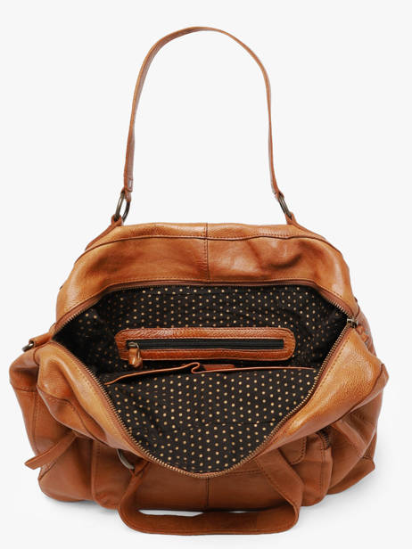 Sac Shopping Fatima Cuir Pieces Marron fatima 17090746 vue secondaire 3
