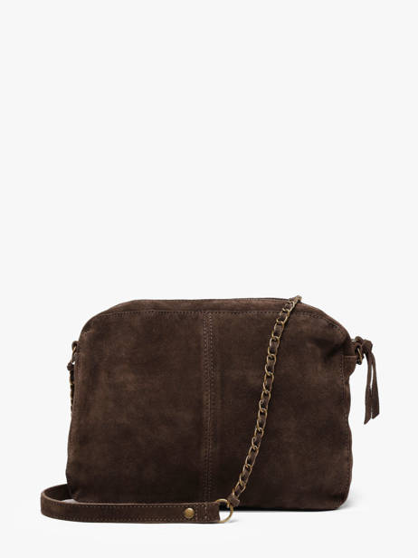 Sac Bandouliere Naina Cuir Pieces Marron naina 17111600 vue secondaire 4