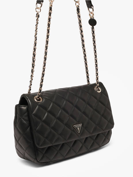 Sac Bandoulière Juliet Guess Noir juliet QG245621 vue secondaire 2
