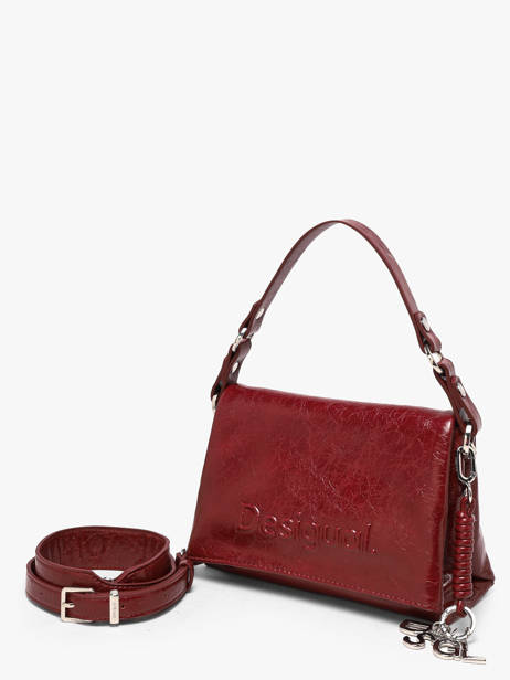 Sac Bandoulière Half Logo Desigual Rouge half logo 26WAXP80 vue secondaire 2