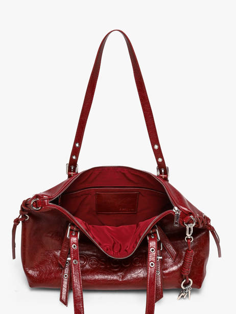 Sac Porté épaule Half Logo Desigual Rouge half logo 26WAXP55 vue secondaire 3