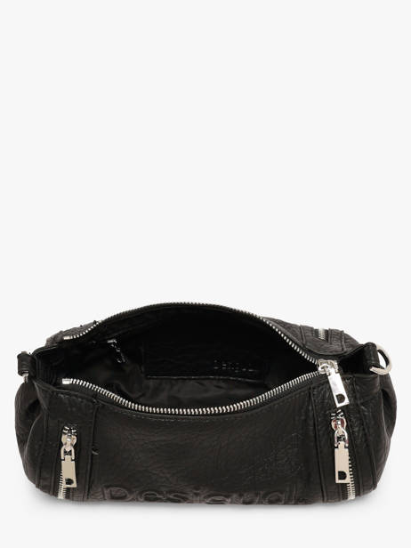 Sac Porté épaule Half Logo Desigual Noir half logo 26WAXP99 vue secondaire 3