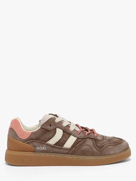 Sneakers En Cuir Coolway Marron accessoires 7623401