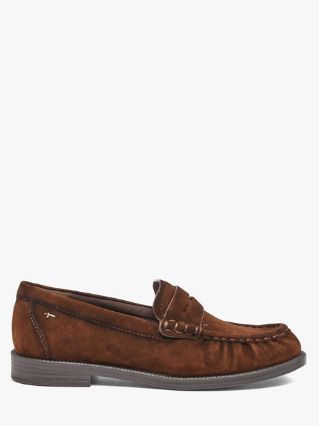 Mocassins En Cuir Tamaris Marron accessoires 47