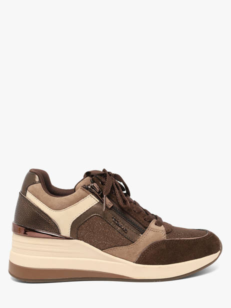 Sneakers En Cuir Tamaris Marron accessoires 41