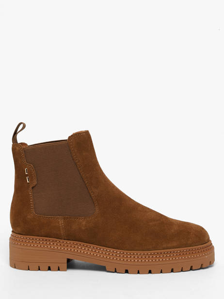 Chelsea Boots En Cuir Mam'zelle Marron accessoires CSGOZ42
