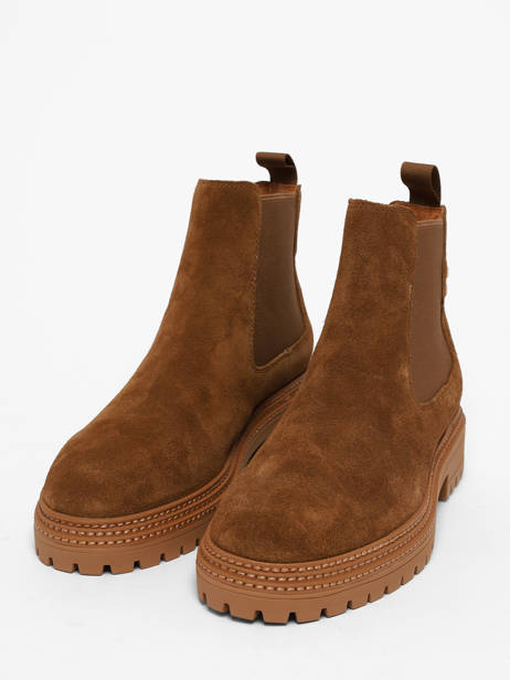 Chelsea Boots En Cuir Mam'zelle Marron accessoires CSGOZ42 vue secondaire 1