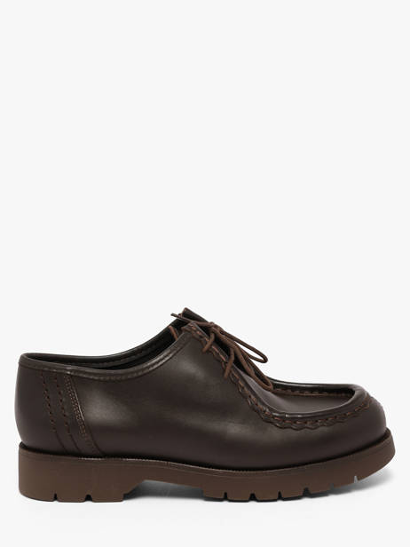 Chaussures Derbies En Cuir Kleman Marron accessoires ZA72107
