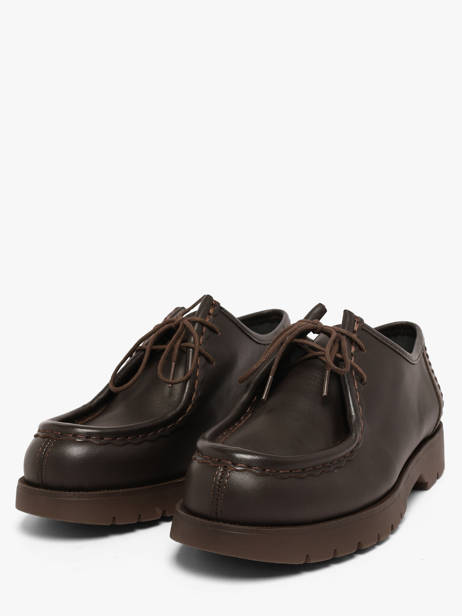 Chaussures Derbies En Cuir Kleman Marron accessoires ZA72107 vue secondaire 1