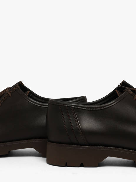 Chaussures Derbies En Cuir Kleman Marron accessoires ZA72107 vue secondaire 2