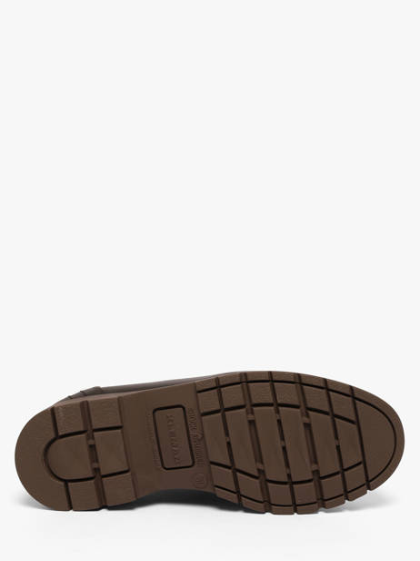 Chaussures Derbies En Cuir Kleman Marron accessoires ZA72107 vue secondaire 4