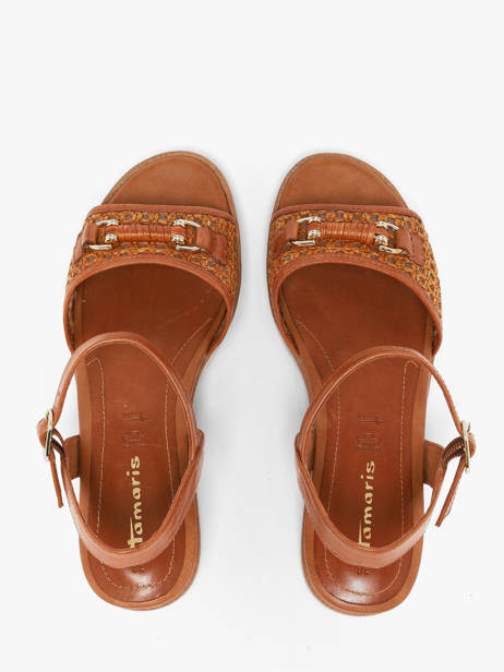 Sandales Tamaris Marron accessoires 46 vue secondaire 3