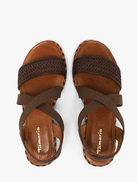 Sandales Tamaris Marron accessoires 44 vue secondaire 3